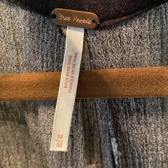 Free People mini dress/tunic size M - Picture 3 of 5